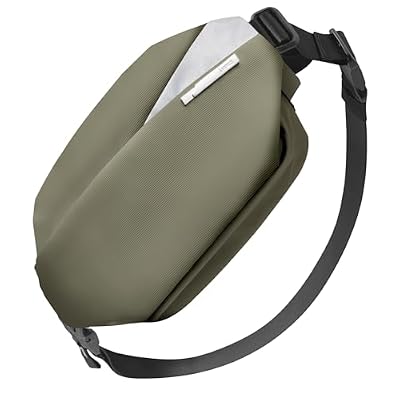 Inateck Sling Bag X, Borsa a Tracolla a Spalla Resistente agli Spruzzi per Uomo e Donna Marsupio Multiuso per Viaggi, Palestra, Ciclismo, Lavoro, Sport
