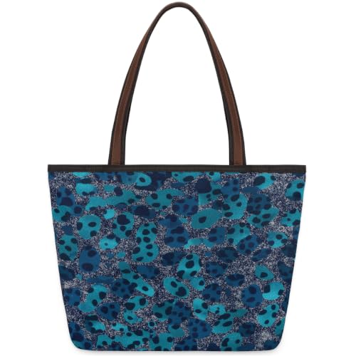 Sac fourre-tout imprimé léopard idéal pour le travail, vos voyages de week-end et le shopping