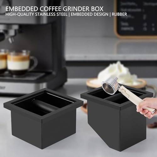 Boîte compacte pour déchets de café intégrée pour libérer le plan de travail - 3