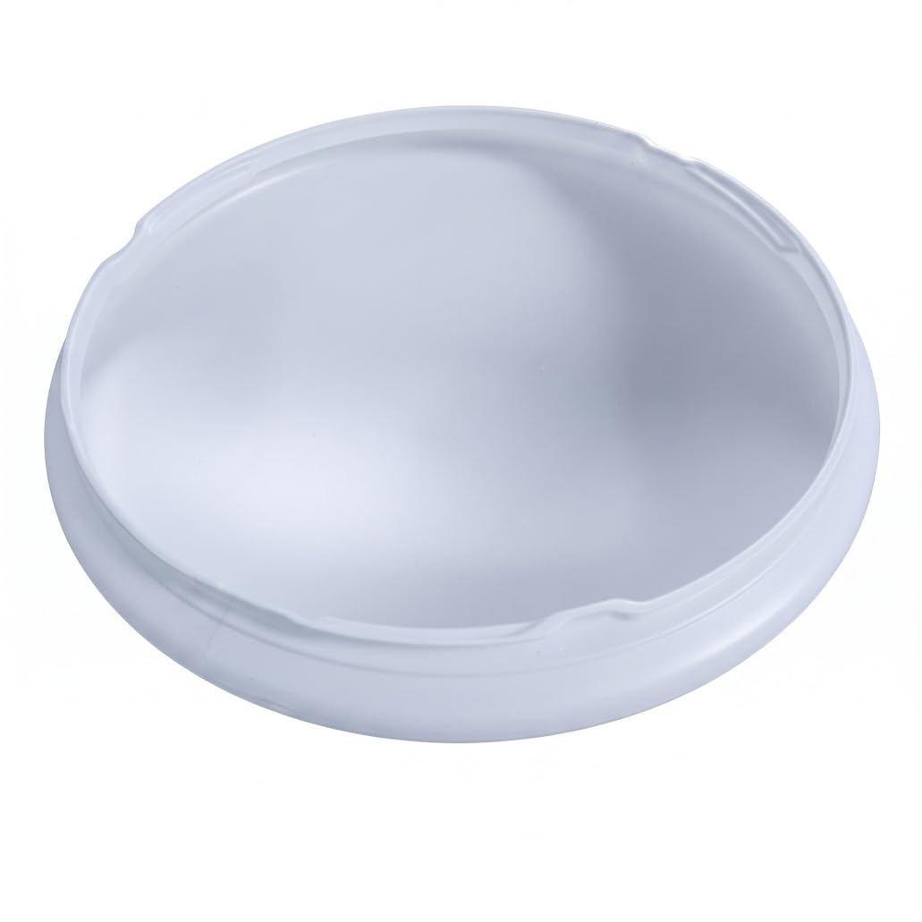 Reemplazo de globo para ventilador de techo cubierta de luz para ventilador de techo resistente a roturas globo acrílico de repuesto bloqueo de 3 giros se adapta a 7 36 pulgadas