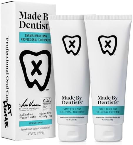 Made by Dentists Professional Enamel Rebuilding Toothpaste - 2 Pa...
