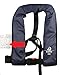 12skipper Automatik Rettungsweste ISO 165N Waistbelt, Schwimmweste, rot