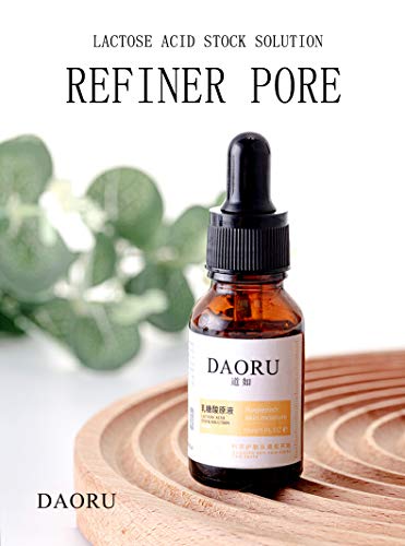 Lactose Acid Stock Solution Facial Serum 0.5Oz Topical Face Skin Care Essence Blend For Beauty Appearance Of Pigmentation + Uneven Tone + Pore Minimizing + Spot Lightening + Fine Lines + Rough Texture #TOP1