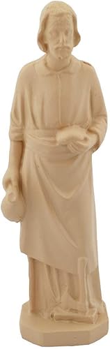 Miniatura 3 de VILLAGE GIFT IMPORTERS Estatua de San José de 3 pulgadas  Kit de vendedor de casa  Paquete de 1 o 5  Material de resina duradero y detallado