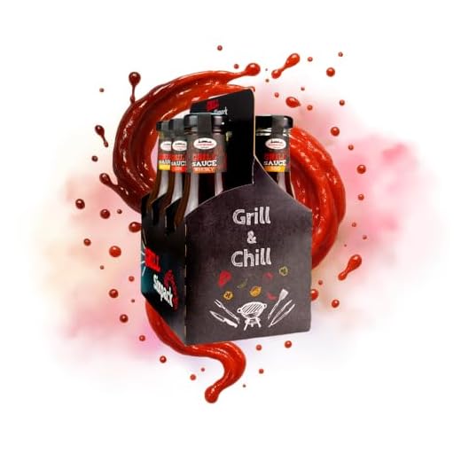 Mississippi - 3er Set Original Barbecue Sauce "Sweet'n Mild" 510 g (440ml) - American BBQ Sauce Sweet & Mild - Premium Barbeque Würzsauce ideal als Grillsauce (auch zum Dippen und Marinieren) 7 Altenburger Original Grill Sixpack, Grillsaucen Geschenkset mit sechs herrlich leckeren Grillsoßen, Mango, Curry, Whisky und mehr, ideales Grill Geschenk