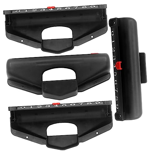 GOOHOCHY 4Pcs Table Hockey Scorekeeper Units Durable Scoring Holders for Air Hockey Games for Parties and Game Rooms Easy to Use Scoring Boxes