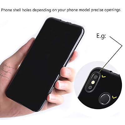 for Asus ZenFone 8 Flip [6.67] Case, Soft Silicone Bumper Shell Black Flexible Rubber Phone Protective Cases TPU Cover for Asus ZenFone 8 Flip -Black