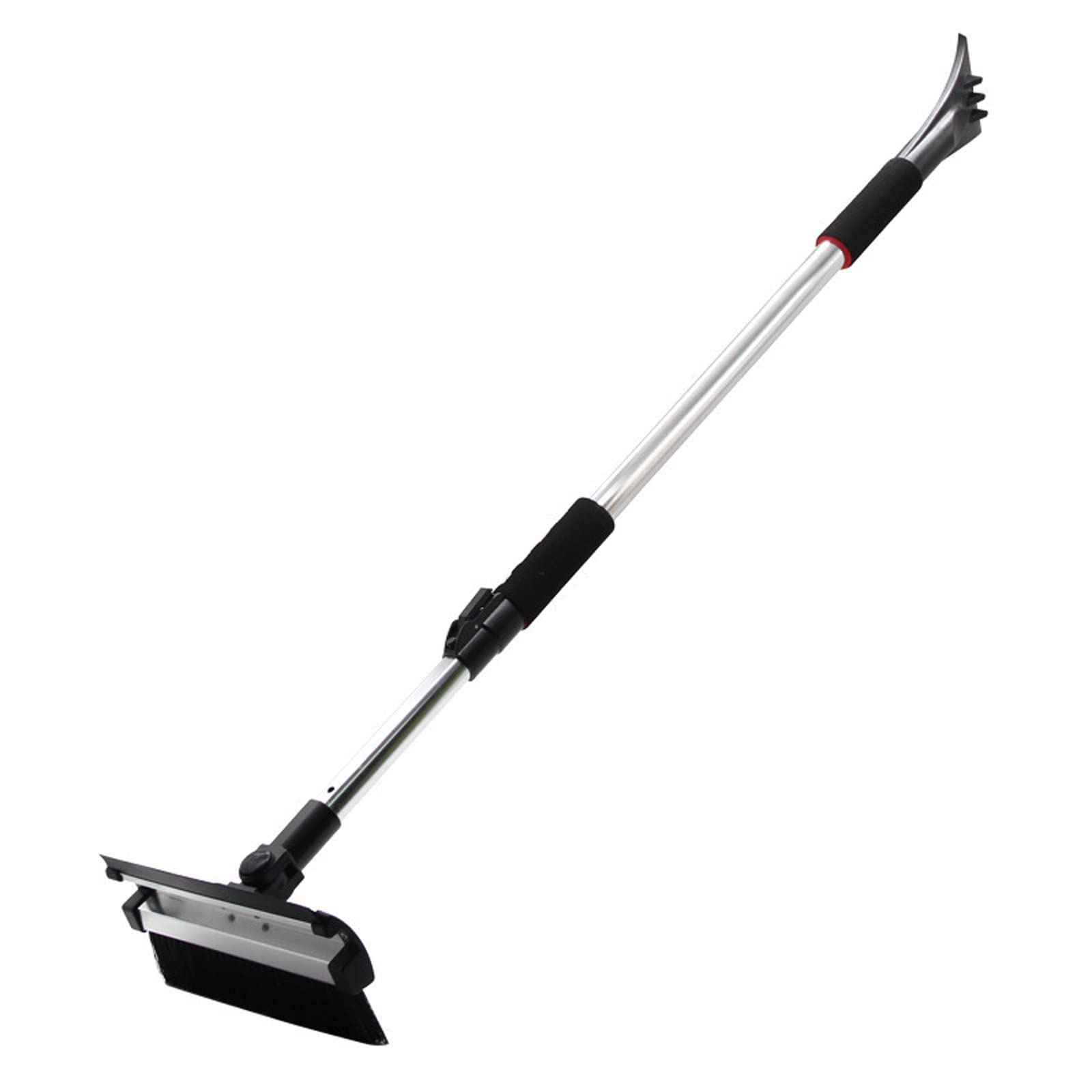 Brosse à Neige Grattoir à Glace Pelle à Neige Grattoir à Glace et Brosse à Neige Extensible, grattoir à Neige Amovible de 146 cm et Brosse et Brosse à raclette, Brosse de déneigement