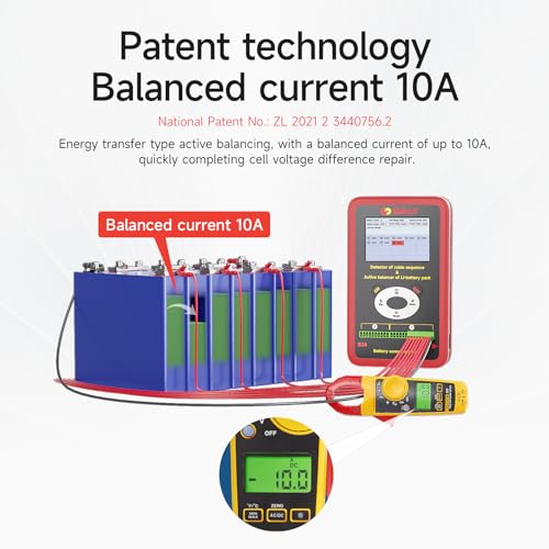 Ecualizador y detector de secuencia de cables DALY SMART BMS, equilibrador activo para baterías Li-ion y LifePo4 de 3 a 24 celdas miniatura 4