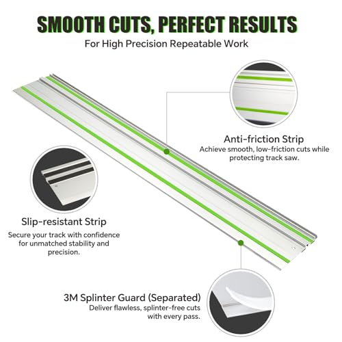 Rail de guidage de scie pour des coupes précises et rectilignes sur Festool TS-55 - 3