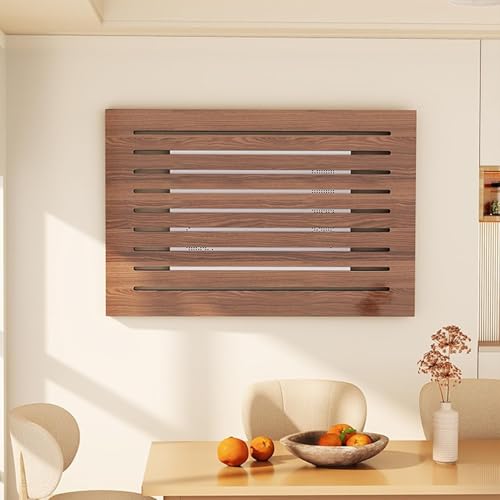 Wall-Mounted Breaker Box Cover - Decorative Fuse Box Cabinet, Yellow, 60x50cm (23.6x19.7in) - Stylish Electrical Panel Hideaway for Living Room & Office