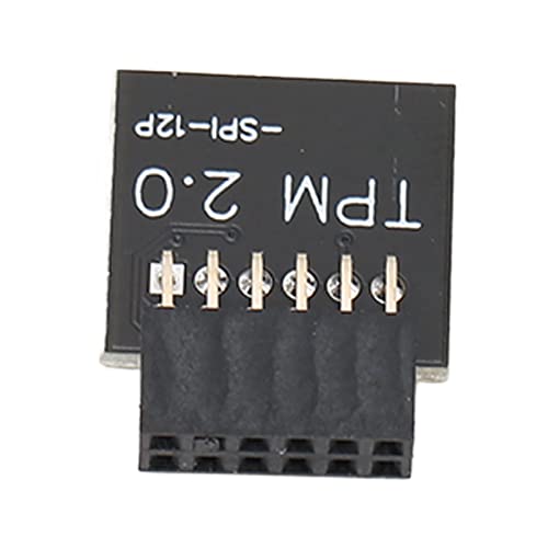 Módulo TPM 2.0 de 12 Pines para Placa Base con Compatibilidad con Windows 11