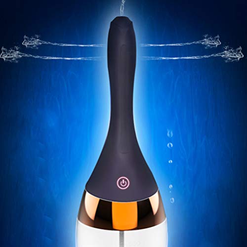 ARTIBETTER Lâmpada Enema Elétrica Recarregável Enema Ducha Anti Refluxo Limpador Anal de Limpeza Vag