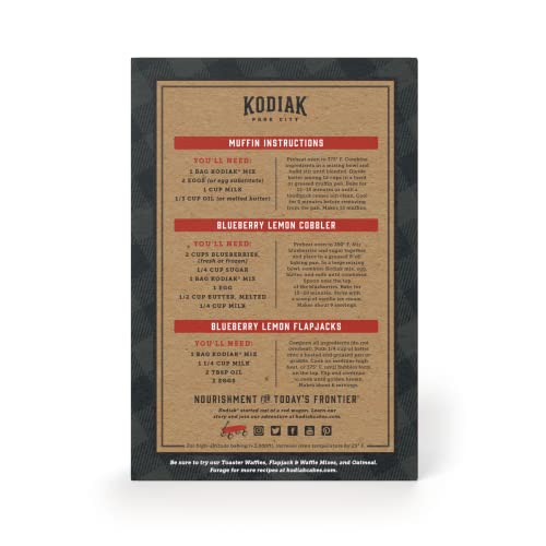 Kodiak Cakes Power Bake, Protein Muffin Mix, Blueberry Lemon, 14 Ounce (Pack Of 6) #TOP2