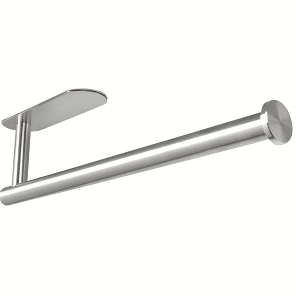Portarrollos de Papel higiénico de Acero Inoxidable, Autoadhesivo, Grande, de 30cm, para Montar en la Pared, Organizador de Soporte de Papel higiénico para Rollos de Cocina (B)