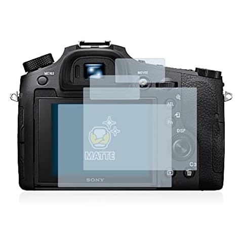 brotect 2-Pack Screen Protector Anti-Glare compatible with Sony Cyber-Shot DSC-RX10 IV Screen Protector Matte, Anti-Fingerprint Protection Film Cover