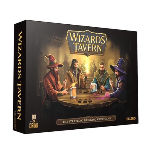 Do or Drink Wizards Tavern Strategy Drinking Card Game for Adults 21+ – Chaotic Fantasy Party Game...