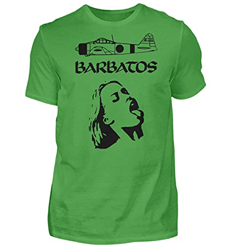 T-Shirt Barbatos Rocking Metal homme couleur verte originale taille XXXL