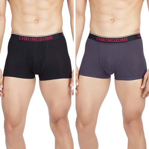 Chromozome Men Trunk CZ 407 (Pack of 2) S Multi 5