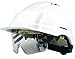 Produktbild Schutzhelm Iris2 Helm mit Brillen-Maske weiß