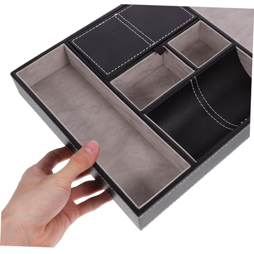 Colliers emmêlés ? Découvrez cet écrin à bijoux cuir PU multifonction - 6