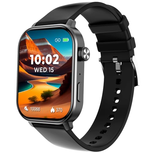 Image of beatXP Unbound Pro 1.96 inch Super AMOLED Display Bluetooth Calling Smart Watch, Metal Body, Rotary Crown, 410 * 502px, 800 Nits, 60Hz Refresh Rate, 100+ Sports Modes, 24 /7, IP67 (Black)
