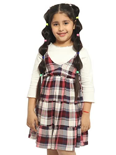 Image of Nautinati Cotton Dress for Kids Girls Mini Casual