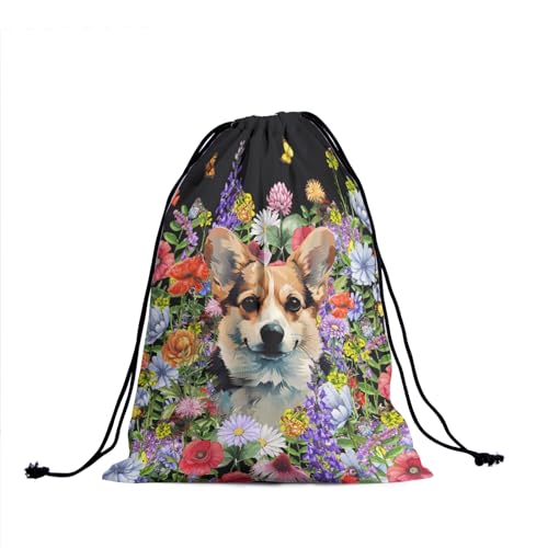 Image of Nerxy Pet Gymnastics Grip Bag Dog Cat Drawstring Grip Bags Puppy Shoe Bag Gym Storage Pouch