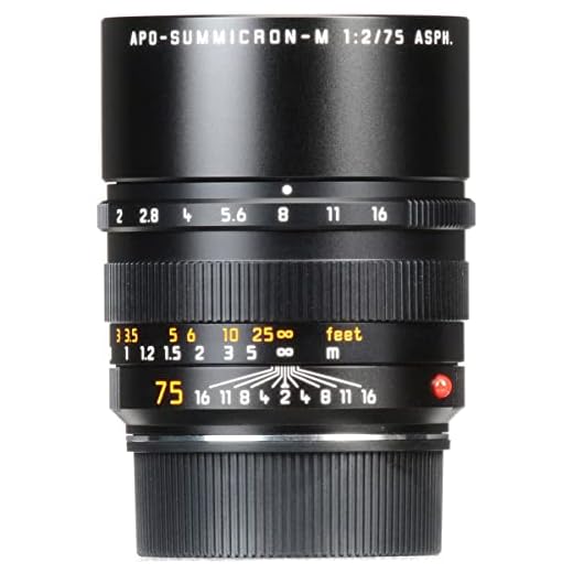 Leica 75mm f/2 Summicron-M Lens