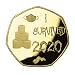 Produktbild PcLeam 2020 ÜBerlebende GedenkmüNzen Doppelseitige Coin SammlermüNzen MüNze Kunstsammlung Physikalisch Sammeln Geschenk Gedenkausgabe MüNzsammlung Gedenkartikel Sammlerfiguren(B3)