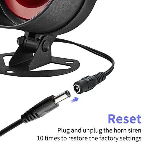 Alarmanlage Wohnung Set, 7-teiliges Set mit 115 dB, Bewegungssensor, Tür- und Fenstersensor und...