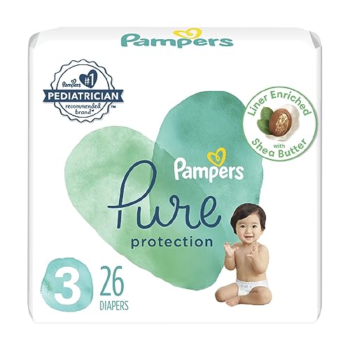 Image of pampers Pure Protection Diaper Size 3 26 ct Old
