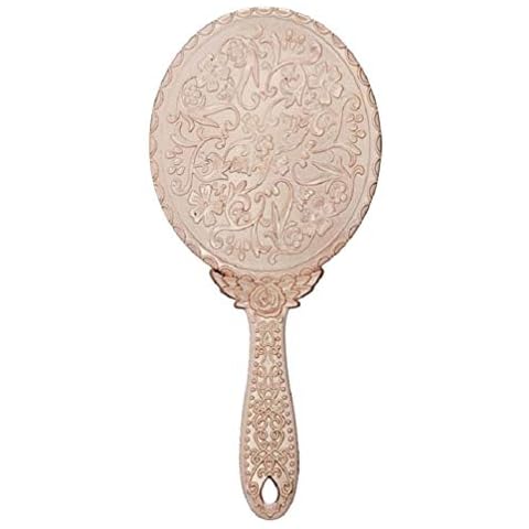 Minkissy Vintage Handspiegel, ovale Form Cover