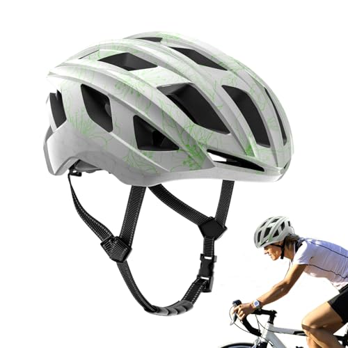 Casco de bicicleta unisex ligero con ventilación y ajuste regulable