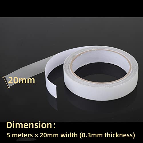 Leefasy Fita de Reparo de Anéis de Natação Transparente Adesivo Durável para Piscina para Colchão de