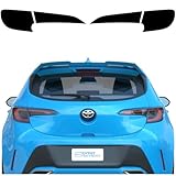 Tail Light Tint Compatible with 2019-2022 Toyota Corolla Hatchback