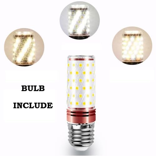 Image of Black Three Cutting Design Pendant Hanging Light /Ceiling Light for Bedroom, Living Room, Restaurants, Dining, Coffee Shop, Home and Office. Etc (Pack of 1) (with Bulb)