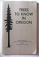 Trees to Know in Oregon (Extension Bulletin 697) B000KO6VZO Book Cover