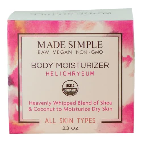 Helichrysum Body Moisturizer - Certified Organic, Vegan, & Cruelty-free