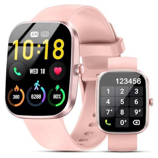 2026 Reloj Inteligente Hombre Mujer, 1.96" Smartwatch con Llamadas Bluetooth y Whatsapp Notificación, IP68 Pulsera Actividad con 100+ Modos Deportivos, Pulsómetro, Monitor de Sueño para Android iOS