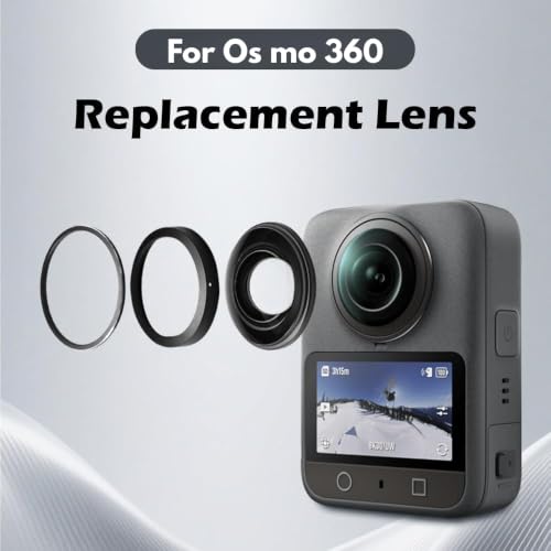 Image of Yantralay Lens Replacement Kit Compatible with os mo 360 | Optical Glass Camera Lens Repair Part with Aluminum Alloy Ring | os mo 360 Accessories