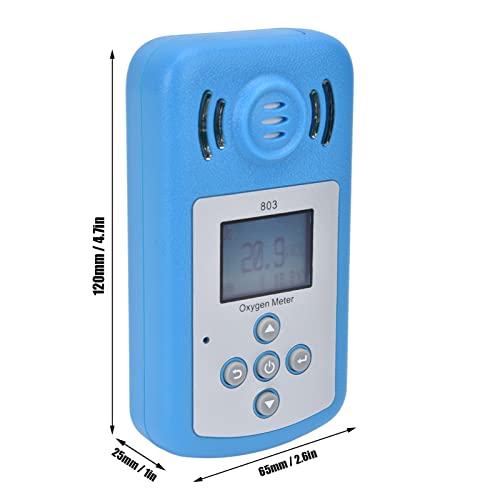 Kuikui Oxygen Detector, Portable Gas Detector Meter Tester Gas Concentration Analyzer For Industry #TOP1