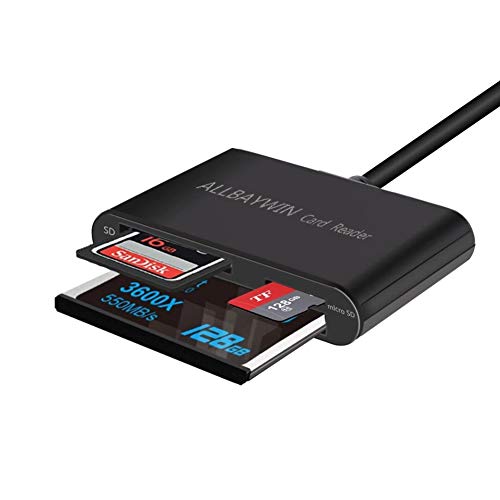 Hub Multi Leitor Cartão Memoria Sd Sdhc Tf Cf Ms Micro Sd