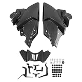 Motorcycle Engine Guard Belly Pan Spoiler Lower Fairing Replacement for Yamaha MT09 MT-09 SP Tracer 9/GT 2021 2022 2023 2024 2025 2026 Bellypan Body Engine Bottom Protection Cover (Black 2)