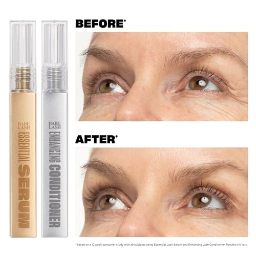 Babe Lash Enhancing Conditioner - Conditioning Serum for Eyelashes, with Peptides and Biotin, Promotes Fuller & Thicker Looking Lashes, Companion to Essential Lash Serum | 1mL, Starter Supply