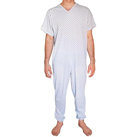 eMMe SQUARE Pijama de verano con cremallera trasera Cover