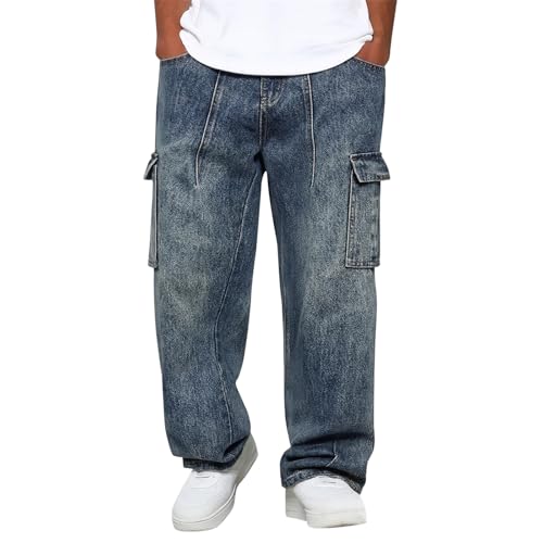 Jean rétro homme taille haute : fini les pantalons serrés avec ce denim droit stretch