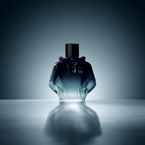Image of United Colors of Benetton We Are Tribe Intense Eau de Parfum for Men, Long Lasting, Young, Modern and Intense Fragrance, Notes of Lavender, Wood, Amber and Fruit Trees, Daily Use, 90 ml