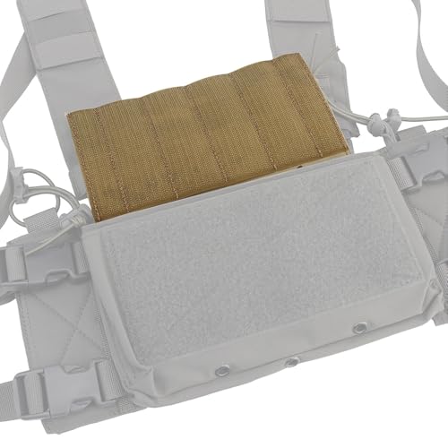 Panel Extensión MOLLE Chaleco Táctico para Solucionar la Falta de Espacio Modular Frontal 4