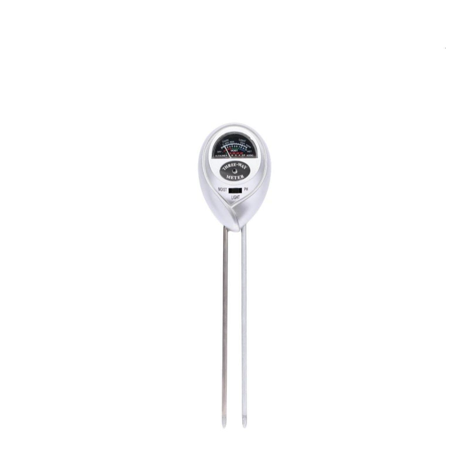 Soil pH Meter, Moisture Tester, Plant Nutrient Water Sensor for Home Silver 3in1 PHL-picture-34